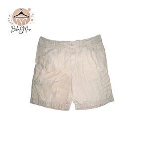 Banana Republic Men’s Striped Shorts - Size 38 - 100% Cotton